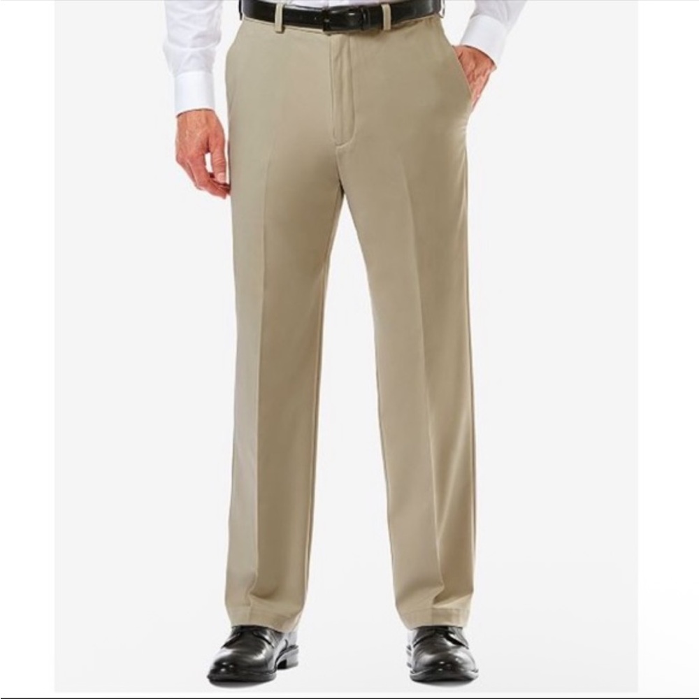 Haggar tan slacks 44x30